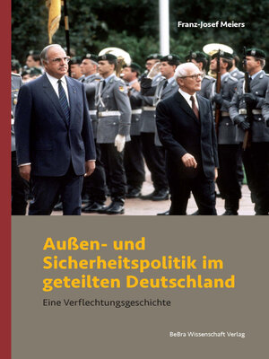 cover image of Außen- und Sicherheitspolitik im geteilten Deutschland